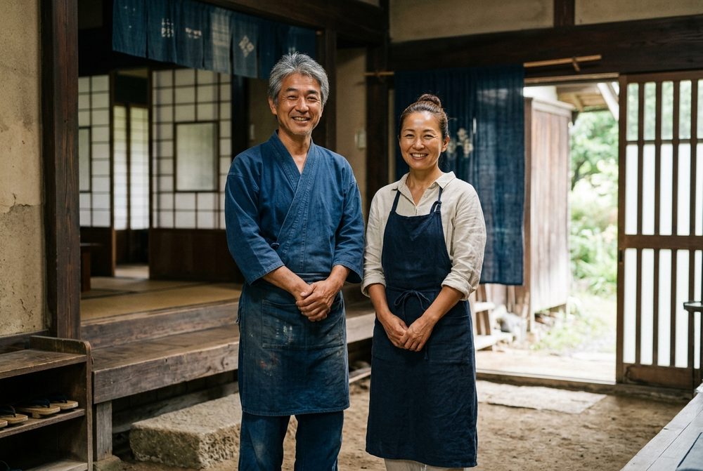 柊の家のあるじ夫婦